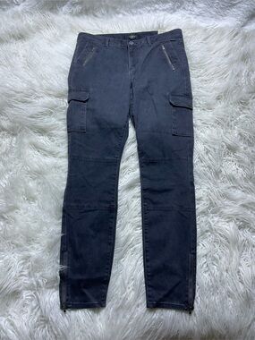 NWT LOFT Marisa Skinny Cargo Pants 10T